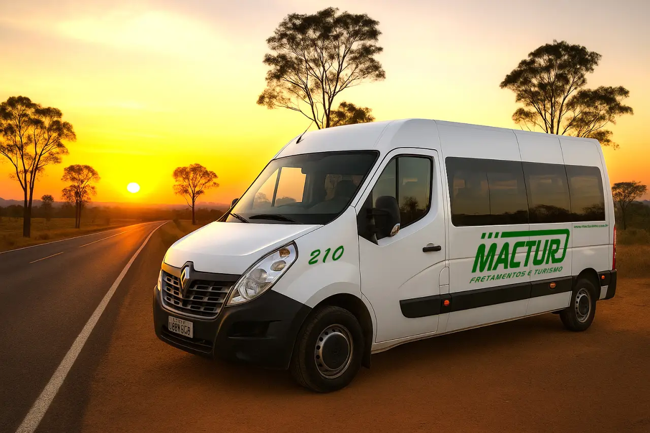 Fretamento de ônibus Mactur
